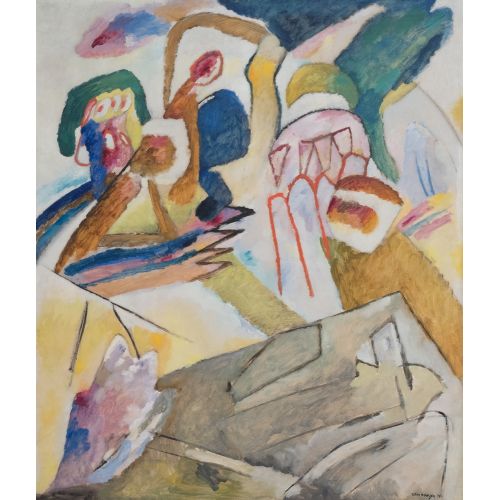 Wassily Kandinsky, Improvisation 18 Wassily Kandinsky, Improvisation 18