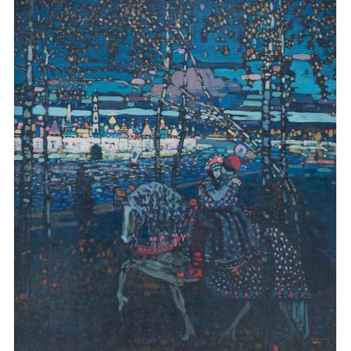 Wassily Kandinsky, Sevgillier Ata Biniyor Wassily Kandinsky, Sevgillier Ata Biniyor