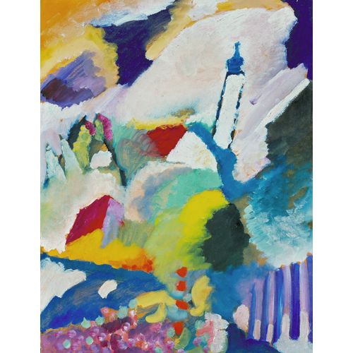 Wassily Kandinsky, Murnau With Church View