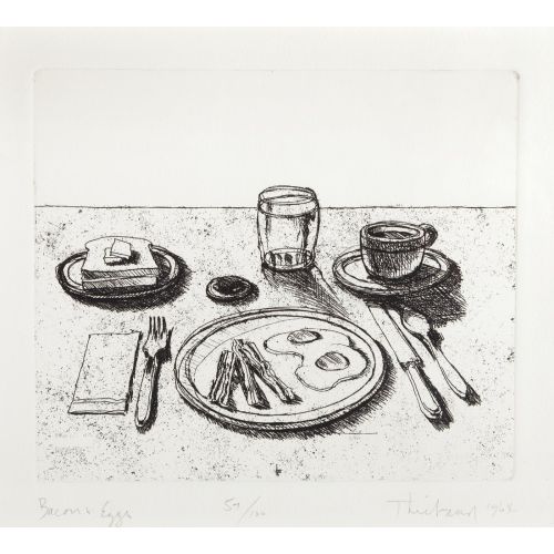 Wayne Thiebaud, Bacon And Eggs, From Delights Wayne Thiebaud, Bacon And Eggs, From Delights