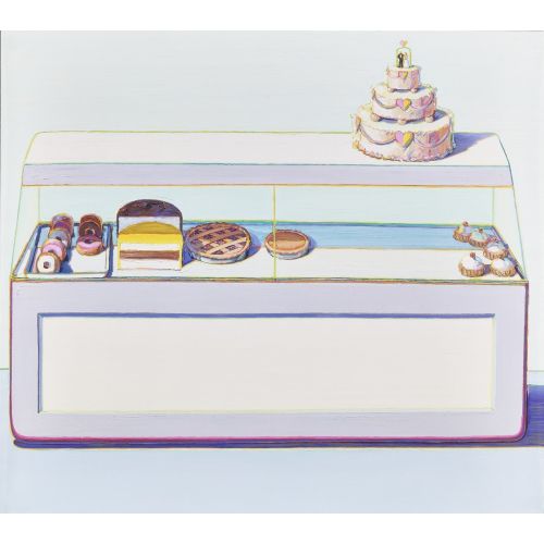 Wayne Thiebaud, Bakery Case Wayne Thiebaud, Bakery Case