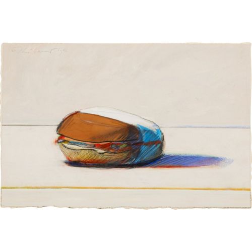 Wayne Thiebaud, Barbecue Beef Wayne Thiebaud, Barbecue Beef