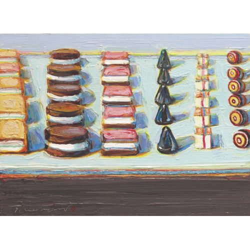 Wayne Thiebaud, Şekerleme Sıraları Wayne Thiebaud, Şekerleme Sıraları
