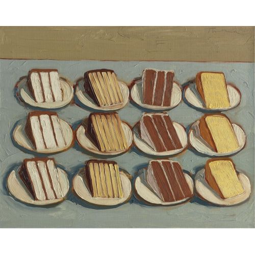 Wayne Thiebaud, Kesilmiş Kekler
