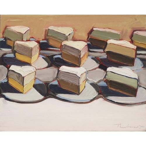 Wayne Thiebaud, Kesilmiş Beze