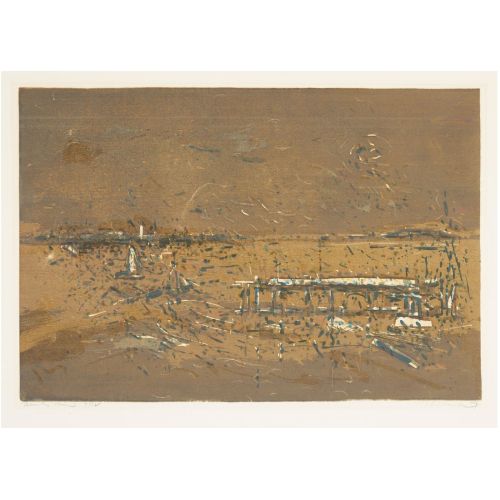 Wayne Thiebaud, Beach Pier Wayne Thiebaud, Beach Pier