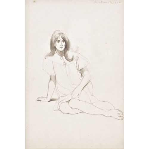 Wayne Thiebaud, Betty Jean In Housecoat Wayne Thiebaud, Betty Jean In Housecoat