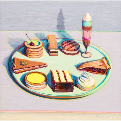 Wayne Thiebaud, Tatlı Tepsisi Wayne Thiebaud, Tatlı Tepsisi