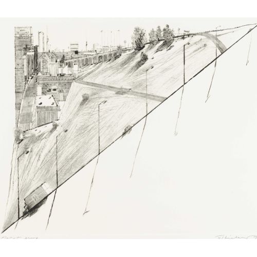 Wayne Thiebaud, Diagonal Ridge