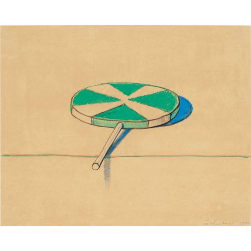 Wayne Thiebaud, Big Green Sucker Wayne Thiebaud, Big Green Sucker