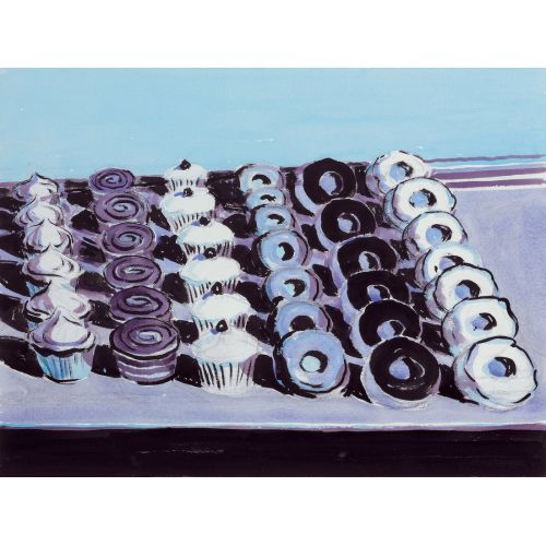 Wayne Thiebaud, Donuts And Cupcakes Pop Art Wayne Thiebaud, Donuts And Cupcakes Pop Art Art Movements Wayne Thiebaud, Donuts And Cupcakes, Pop Art, can be purchased or