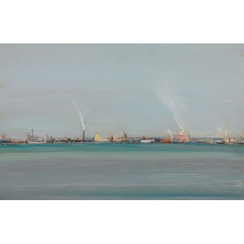 Wayne Thiebaud, Alameda Manzarası Doğu Koy Wayne Thiebaud, Alameda Manzarası Doğu Koy