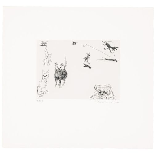 Wayne Thiebaud, Sekiz Köpek Wayne Thiebaud, Sekiz Köpek