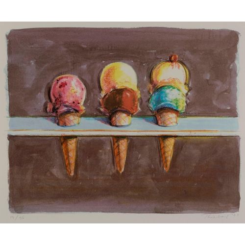 Wayne Thiebaud, Five Flavors