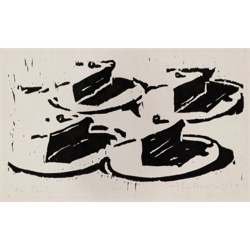 Wayne Thiebaud, Four Cut Pies Pop Art Art Movements Wayne Thiebaud, Four Cut Pies, Pop Art, can be purchased or downloaded as a