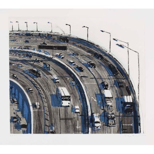Wayne Thiebaud, Freeway Curve Wayne Thiebaud, Freeway Curve