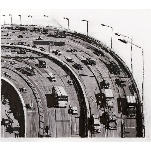 Wayne Thiebaud, Freeway Curve 2 Wayne Thiebaud, Freeway Curve 2