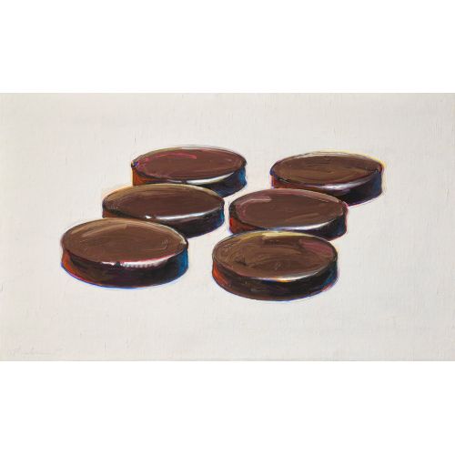 Wayne Thiebaud, Fudge Cakes Wayne Thiebaud, Fudge Cakes