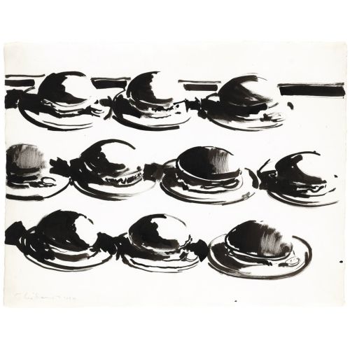 Wayne Thiebaud, Hamburgers Wayne Thiebaud, Hamburgers