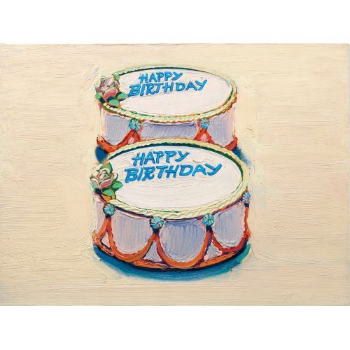 Wayne Thiebaud, Happy Birthday Wayne Thiebaud, Happy Birthday