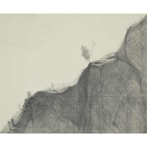 Wayne Thiebaud, Ağaçlı Yamaç Wayne Thiebaud, Ağaçlı Yamaç