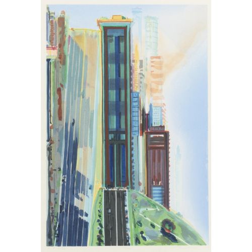 Wayne Thiebaud, Tepe Sokağı Wayne Thiebaud, Tepe Sokağı