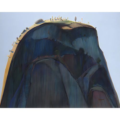 Wayne Thiebaud, Mavi Tepe Wayne Thiebaud, Mavi Tepe