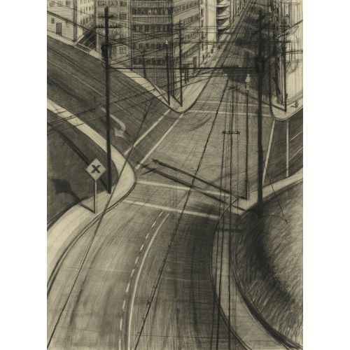 Wayne Thiebaud, Intersection 2 Wayne Thiebaud, Intersection 2
