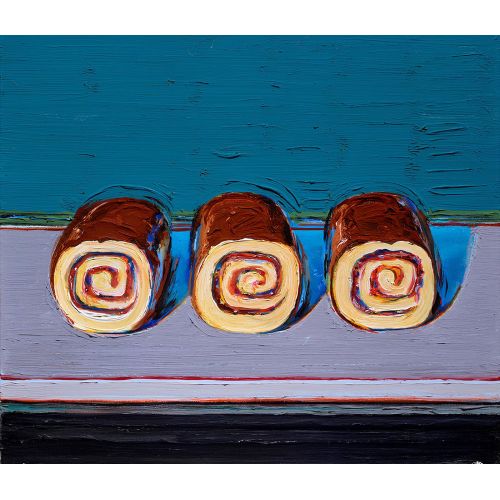 Wayne Thiebaud, Jelly Rolls Wayne Thiebaud, Jelly Rolls