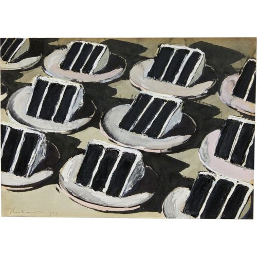 Wayne Thiebaud, Layer Cake Rows Wayne Thiebaud, Layer Cake Rows