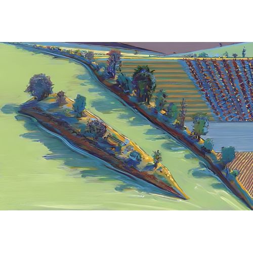 Wayne Thiebaud, Levee Island Wayne Thiebaud, Levee Island