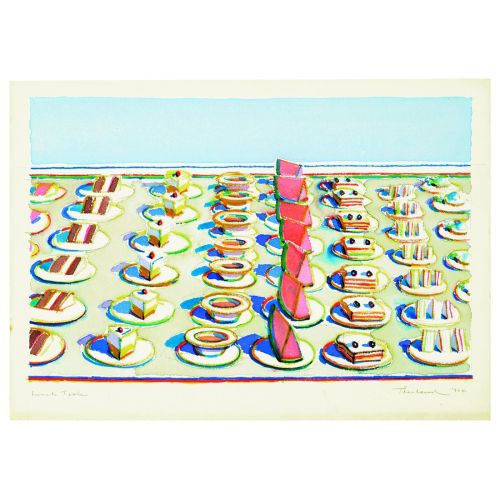 Wayne Thiebaud, Lunch Table