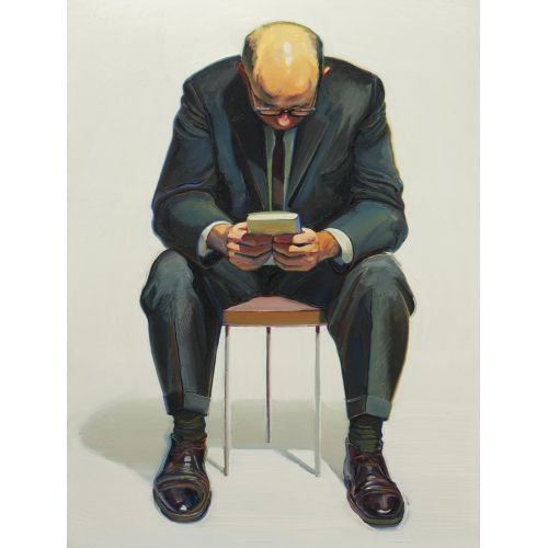 Wayne Thiebaud, Man Reading