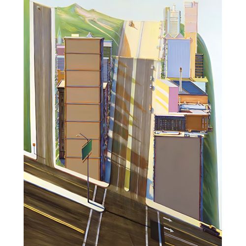 Wayne Thiebaud, Sokaklarda Sabah Wayne Thiebaud, Sokaklarda Sabah
