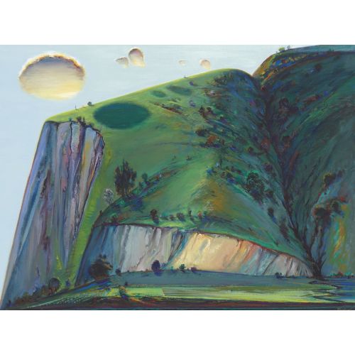 Wayne Thiebaud, Napa Valley Ridge