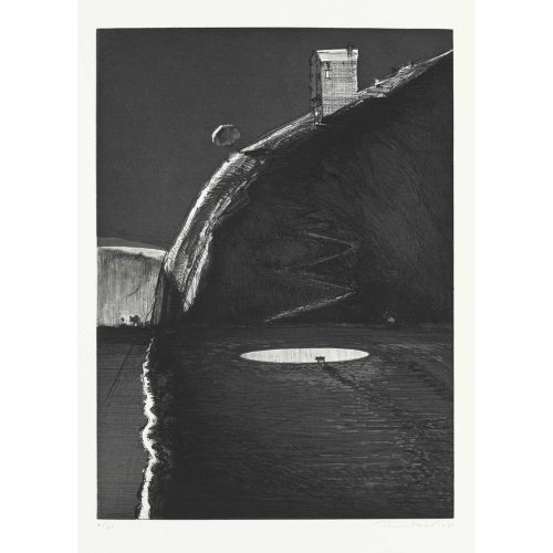 Wayne Thiebaud, Night Farm