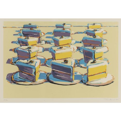 Wayne Thiebaud, Boston Cremes 2