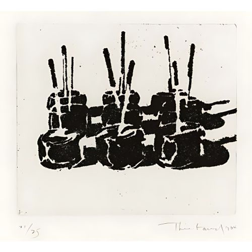 Wayne Thiebaud, Nine Candied Apples