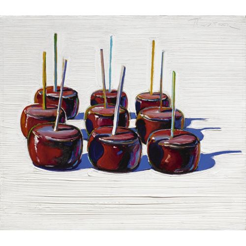 Wayne Thiebaud, Nine Candy Apples