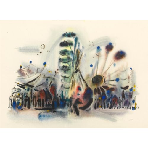 Wayne Thiebaud, On The Pike