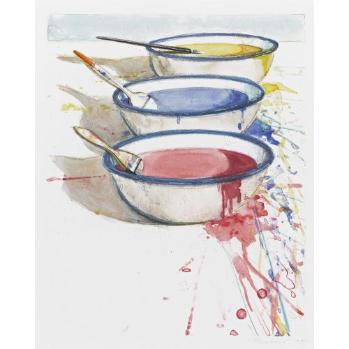 Wayne Thiebaud, Paint Pots