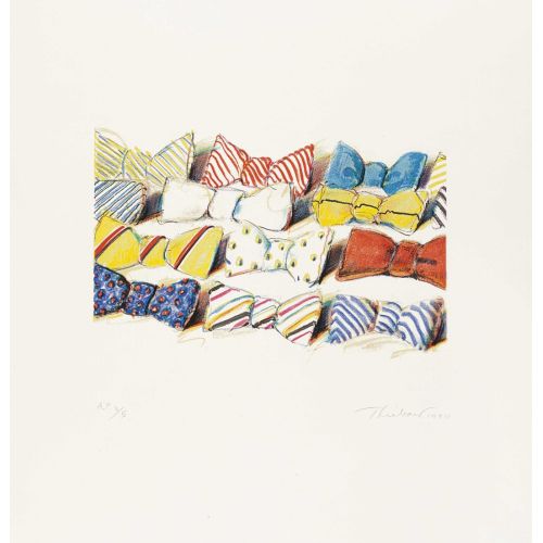 Wayne Thiebaud, Papyonlar
