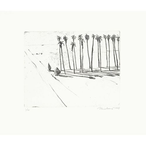 Wayne Thiebaud, Palm Road