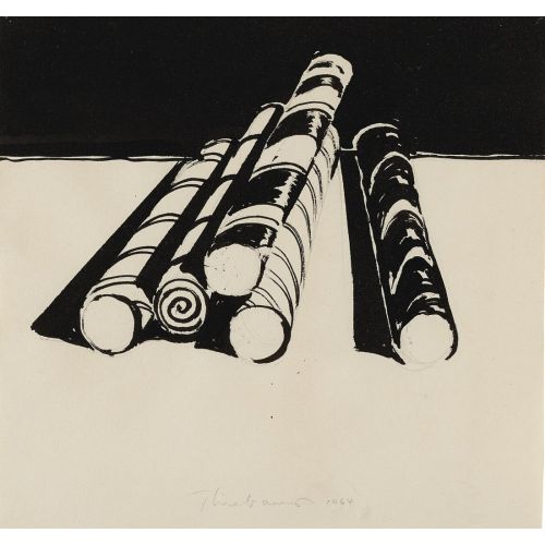 Wayne Thiebaud, Peppermint Sticks
