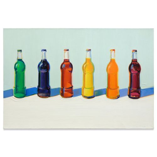 Wayne Thiebaud, Pop Bottles