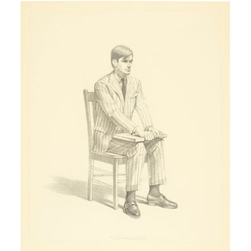 Wayne Thiebaud, Portrait Of Bill Ittman Wayne Thiebaud, Portrait Of Bill Ittman