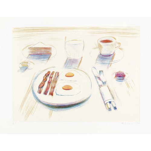 Wayne Thiebaud, Kahvaltı