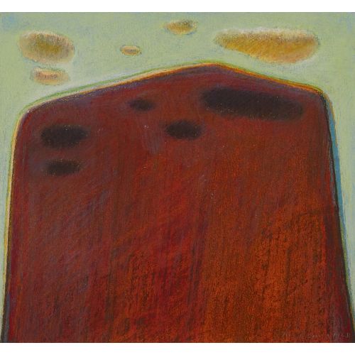 Wayne Thiebaud, Ridge With Clouds Wayne Thiebaud, Ridge With Clouds