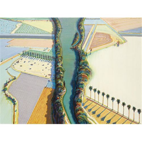 Wayne Thiebaud, River And Levee Wayne Thiebaud, River And Levee