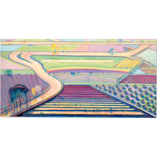 Wayne Thiebaud, River Channels Wayne Thiebaud, River Channels